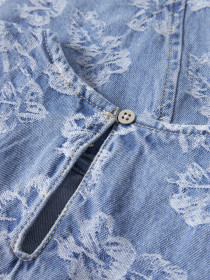 NAME IT Denim Top Lucy Light Blue Denim